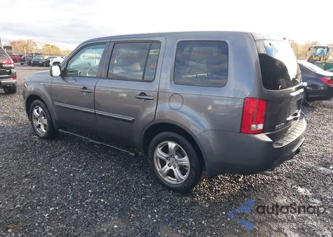 2015 Honda Pilot Ex-L from USA, damaged, VIN 5FNYF4H54FB014602